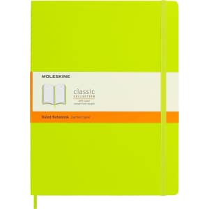 Moleskine 192-Page Softcover XL Classic Notebook: $13