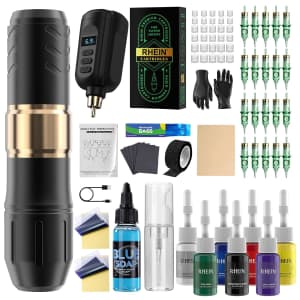 Wireless Rotary Tattoo Gun Kit: $9.99 Wireless Rotary Tattoo Gun Kit: $9.99