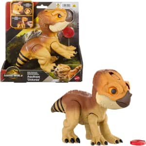 Jurassic World Rebirth Primal Protector Aquilops Dolores Interactive Dinosaur: $10