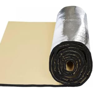 197 Mil Car Heat Sound Deadening 6.5-sq. ft. Insulation Mat: $11