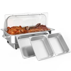 Garvee 9.5-Quart 400W Electric Stainless Serving Dish: $69