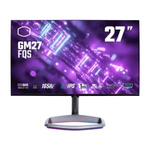 Cooler Master 27" 1440p 165Hz IPS Gaming Monitor: $130 Cooler Master 27" 1440p 165Hz IPS Gaming Monitor: $130
