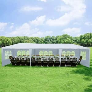 10 x 30-Foot Gazebo Canopy Tent: $69 10 x 30-Foot Gazebo Canopy Tent: $69