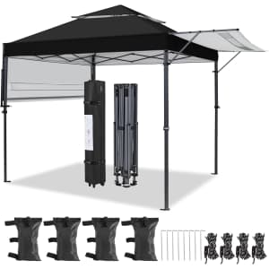 Yaheetech 10x17-Foot Pop-Up Canopy w/ Awnings: $119.99