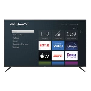 Onn 70" 4K UHD HDR LED Smart TV: $187 Onn 70" 4K UHD HDR LED Smart TV: $187