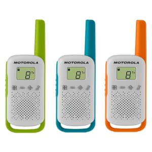 Motorola T110 Talkabout Radio 3-Pack: $24.99