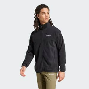 adidas Men's Terrex Multi Full-Zip Fleece Jacket: $34
