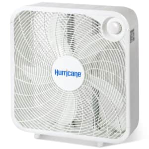 Hurricane 20" Classic Series Floor Box Fan: $25