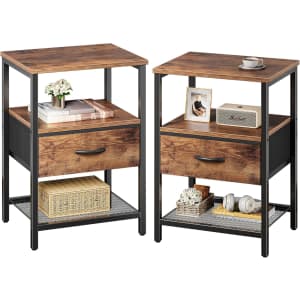 Huuger Nightstand Set of 2: $50