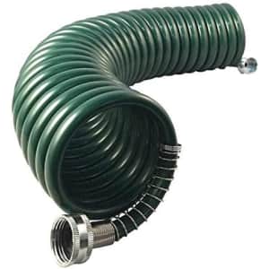 Flexon 1/2"x25-Foot Coil Garden Hose: $7.70