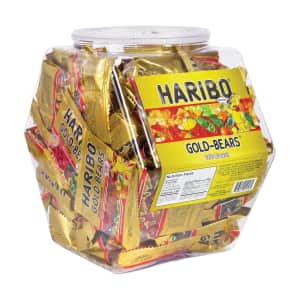 Haribo Gummy Bears Fun Size Candy 100-Pack: $25