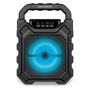 Smart Gear Wireless Light Up Party Speaker w/ Mic: $13 Smart Gear Wireless Light Up Party Speaker w/ Mic: $13