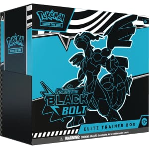 Pokemon TCG Scarlet & Violet 10.5 Black Bolt Elite Trainer Box: $85.99