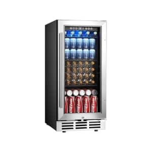 Euhomy 15" Beverage Refrigerator: $130 Euhomy 15" Beverage Refrigerator: $130