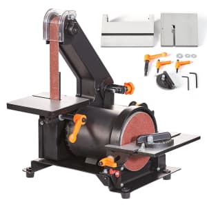 Vevor 5" Disc Sander and 1" x 30" Belt Sander Combo: $77 Vevor 5" Disc Sander and 1" x 30" Belt Sander Combo: $77