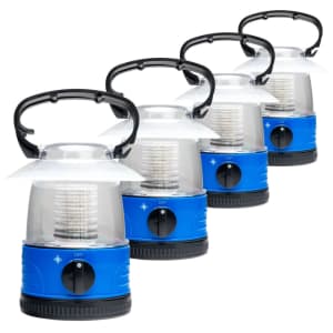 BrightEase LED Lantern 4-Pack: $15