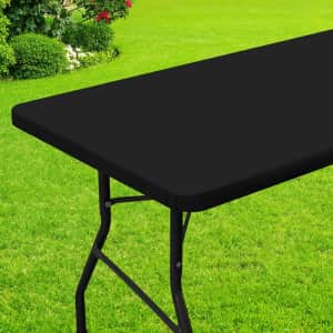 72" x 30" Fitted Table Cloth: $7.89