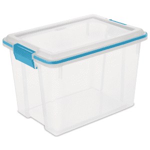 Sterilite 20-Quart Storage Box w/ Latching Handles: $6.98