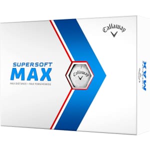 Callaway Supersoft Max Golf Balls 12-Pack: $19