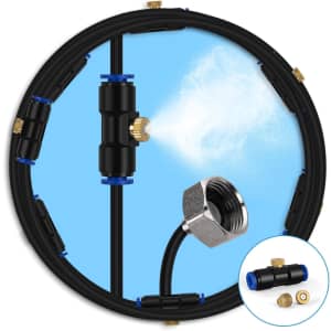 40ft Misting Cooling System: $9.99 40ft Misting Cooling System: $9.99