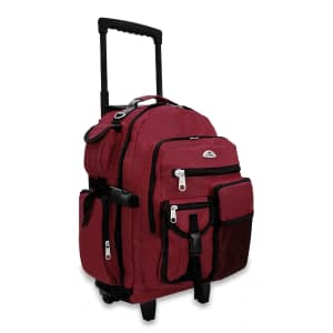 Everest Deluxe Wheeled Backpack: $37.62