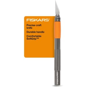 Fiskars SoftGrip Detail Craft Knife: $4.19