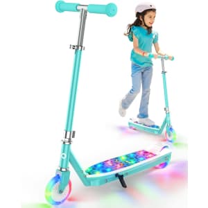 Gyroor Kids' Electric Scooter with LED Lights: $69.99 Gyroor Kids' Electric Scooter with LED Lights: $69.99