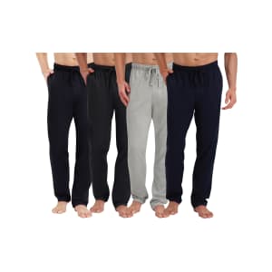 Hanes Men's Sleep Pants 4-Pack: $17.97