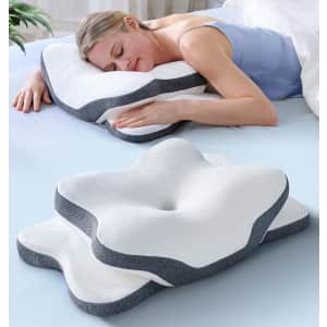 Latree Contoured Memory Foam Cervical Neck Pillow: $35.98 Latree Contoured Memory Foam Cervical Neck Pillow: $35.98