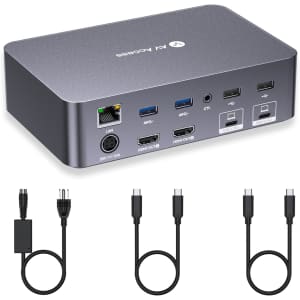 AV Access Dual Monitor KVM Switch 4K USB-C Dock: $150.79