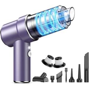 KMM Handheld 11,000PA Vacuum Cleaner and Air Duster: $13 w/ Prime