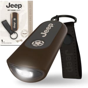 Energizer Jeep Mini LED Flashlight Keychain: $12