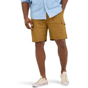 Lee Men's Big & Tall Extreme Motion Crossroad Cargo Shorts: $14