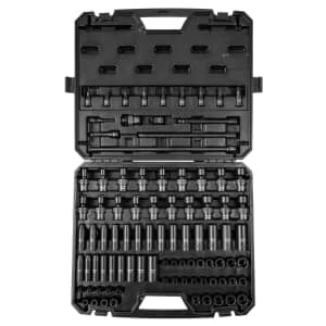 Vevor 90-Piece 3/8" Drive Impact Socket Set: $58