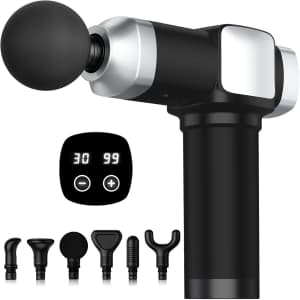 Camefer Deep Tissue Massage Gun: $16 w/ Prime Camefer Deep Tissue Massage Gun: $16 w/ Prime