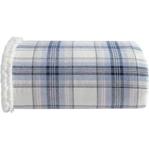 Eddie Bauer 50x60" Reversible Sherpa & Brushed Fleece Throw: $9.99