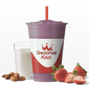 Smoothie King 12-oz. Activator Recovery GLP-1 Almond Berry Smoothie: Free