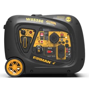 Certified Refurb Firman 3650W Remote Start Inverter Generator: $400