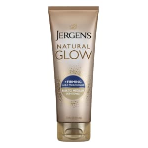 Jergens 7.5-oz. Natural Glow +Firming Self Tanner Body Lotion: $8.31 w/ Subscribe & Save Jergens 7.5-oz. Natural Glow +Firming Self Tanner Body Lotion: $8.31 w/ Subscribe & Save