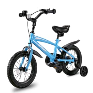 Naipo Kids' 14" Bicycle w/ Training Wheels: $56.98