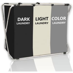 180L Laundry Basket Sorter: $15