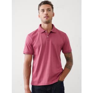 Banana Republic Factory Men's Standard-Fit Luxe Touch Polo: $9.48 in cart