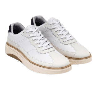 Cole Haan Men's GrandPrø FeatherArc Leather Bike Toe Sneakers: $80