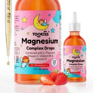 TooKiss 60ml Magnesium Glycinate Liquid Drops for Kids: $4.99
