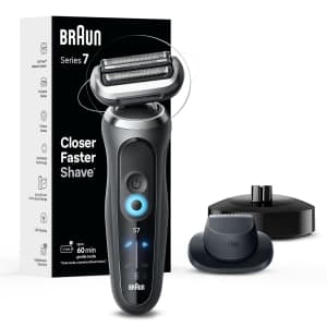 Braun Series 7 Wet & Dry Electric Shaver: $117