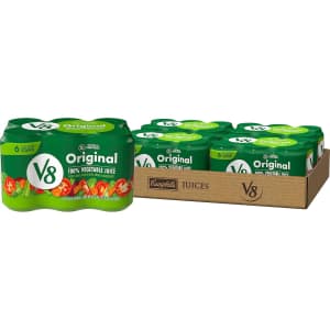 V8 Original 100% Vegetable Juice 11.5-oz. Can 24-Pack: $10 via Sub. & Save