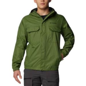 Columbia Men's Lava Canyon Omni-Tech Hooded Rain Jacket: $49.99