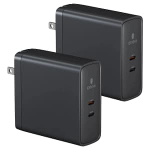 Einova Polaris Dual-Port 140W USB-C Charger 2-Pack: $40 Einova Polaris Dual-Port 140W USB-C Charger 2-Pack: $40