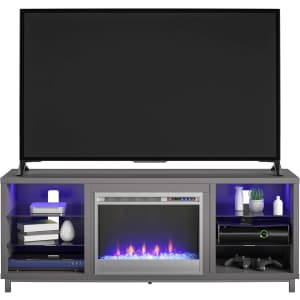 Ameriwood Home Lumina Fireplace TV Stand (for up to 70" TVs): $228 w/ Prime