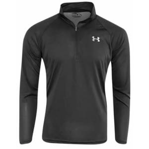 Under Armour Men's UA 1/2 Zip Tech Muscle Pullover: $28 Under Armour Men's UA 1/2 Zip Tech Muscle Pullover: $28